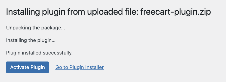 Activate Plugin in WordPress