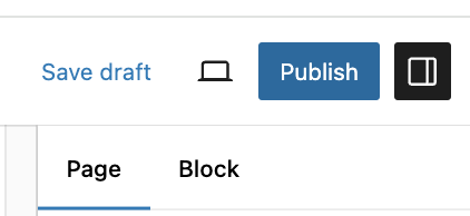 Publish and View Page