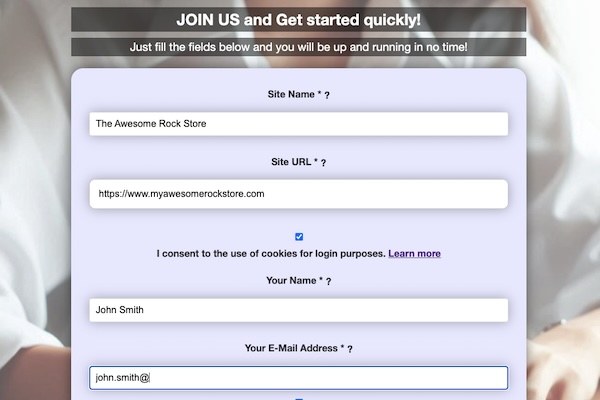 Register VipCart Account